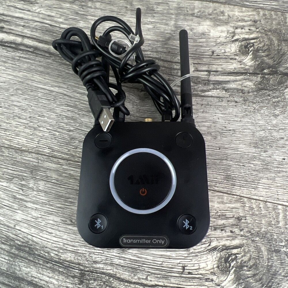 1Mii B06TX Bluetooth 5.2 Transmitter for TV to Wireless Headphone/Speaker